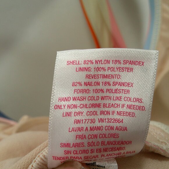 Ingrid & Isabel Maternity One Piece Beautiful Stripped Swimsuit Size : Large - Picture 5 of 5